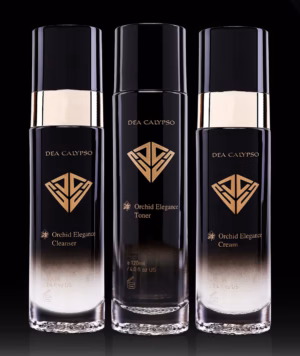 Orchid Elegance Set. Cleanser + Toner + Cream | Dea Calypso
